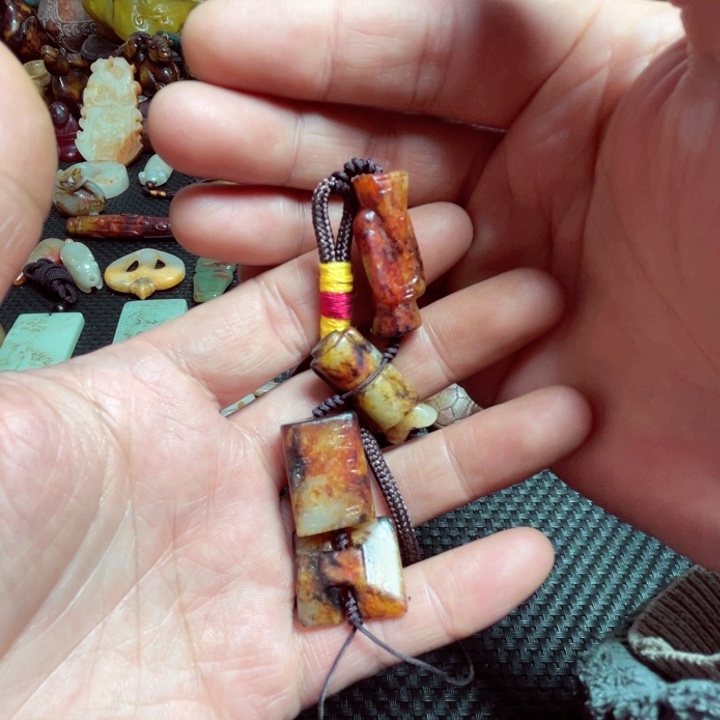 滴血莲花菩提把件