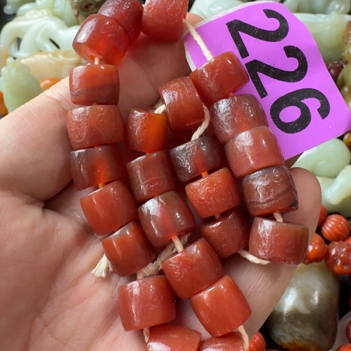 玛瑙/玉髓颈饰合金