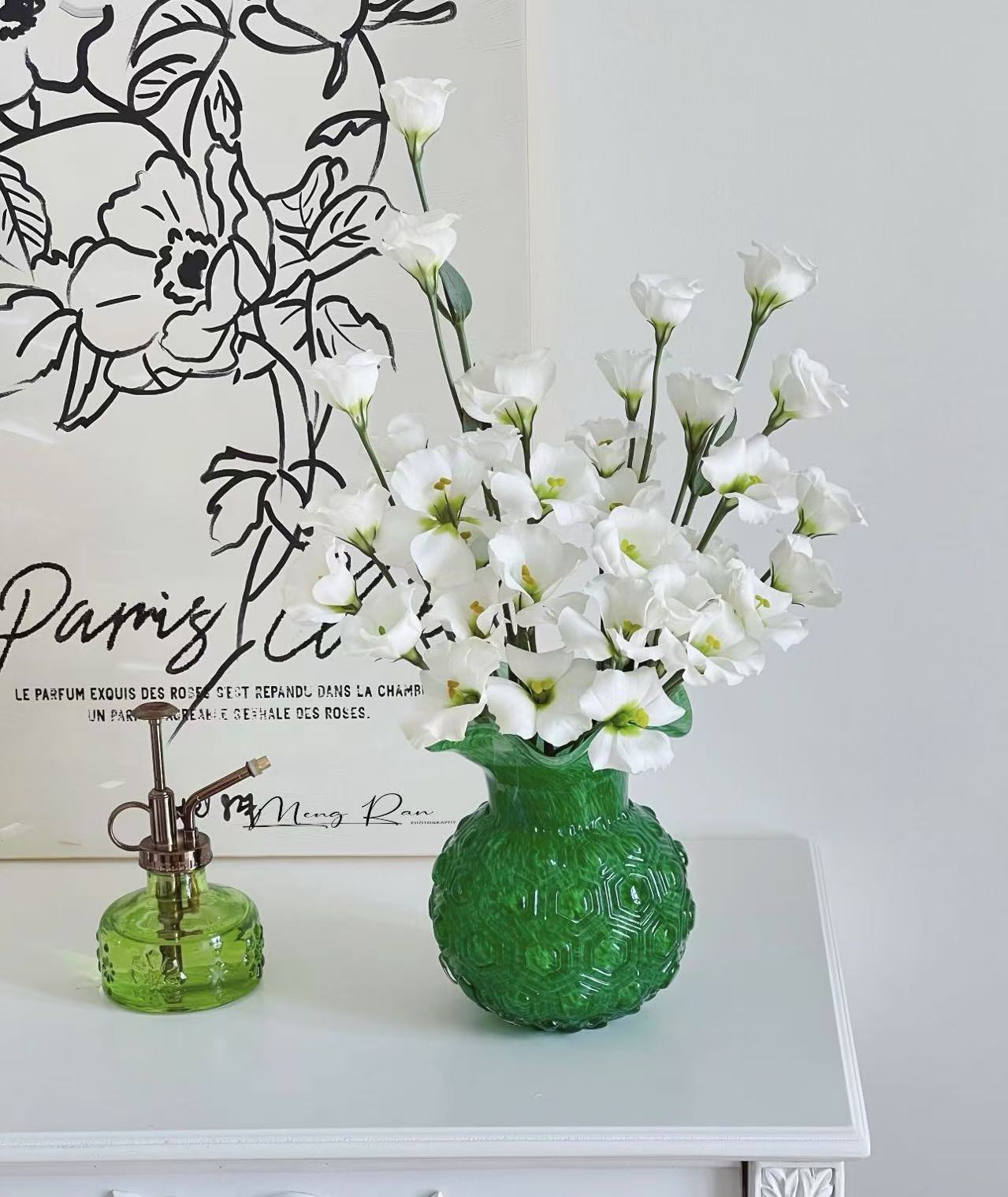 【陌上花开】流玉白色星星系列洋桔梗-洋桔梗（800克）