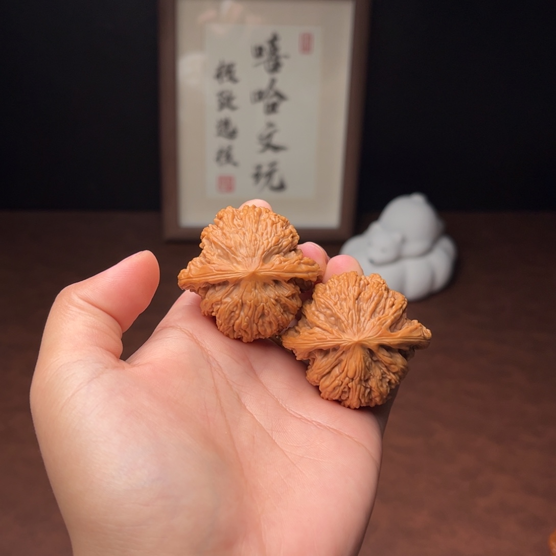 吊坠文玩核桃密纹43