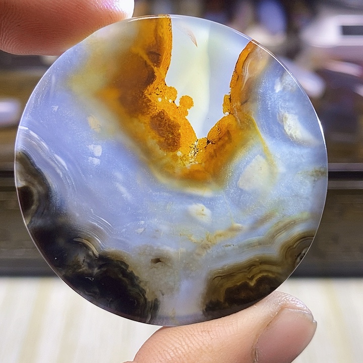 未镶嵌颈饰玛瑙/玉髓