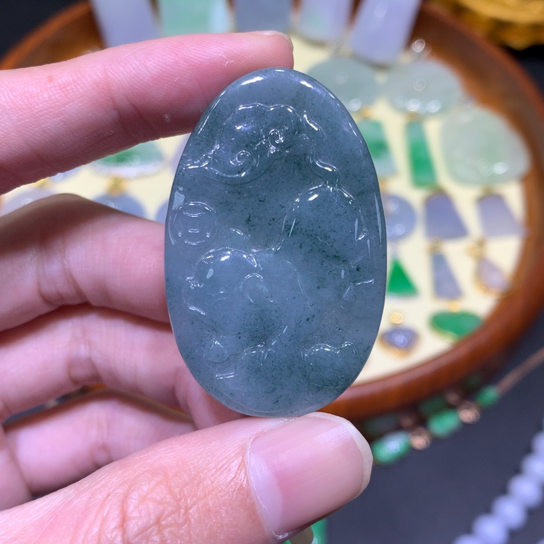 翡翠吊坠(不含链)未镶嵌