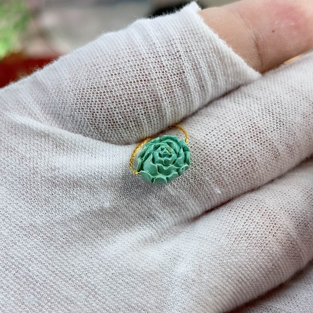 绿松石珠宝奇石未镶嵌