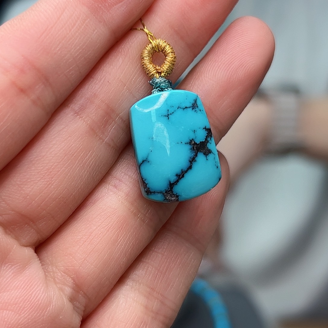 绿松石珠宝奇石未镶嵌