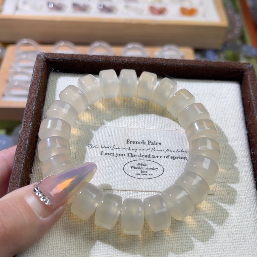 玛瑙/玉髓合金手链