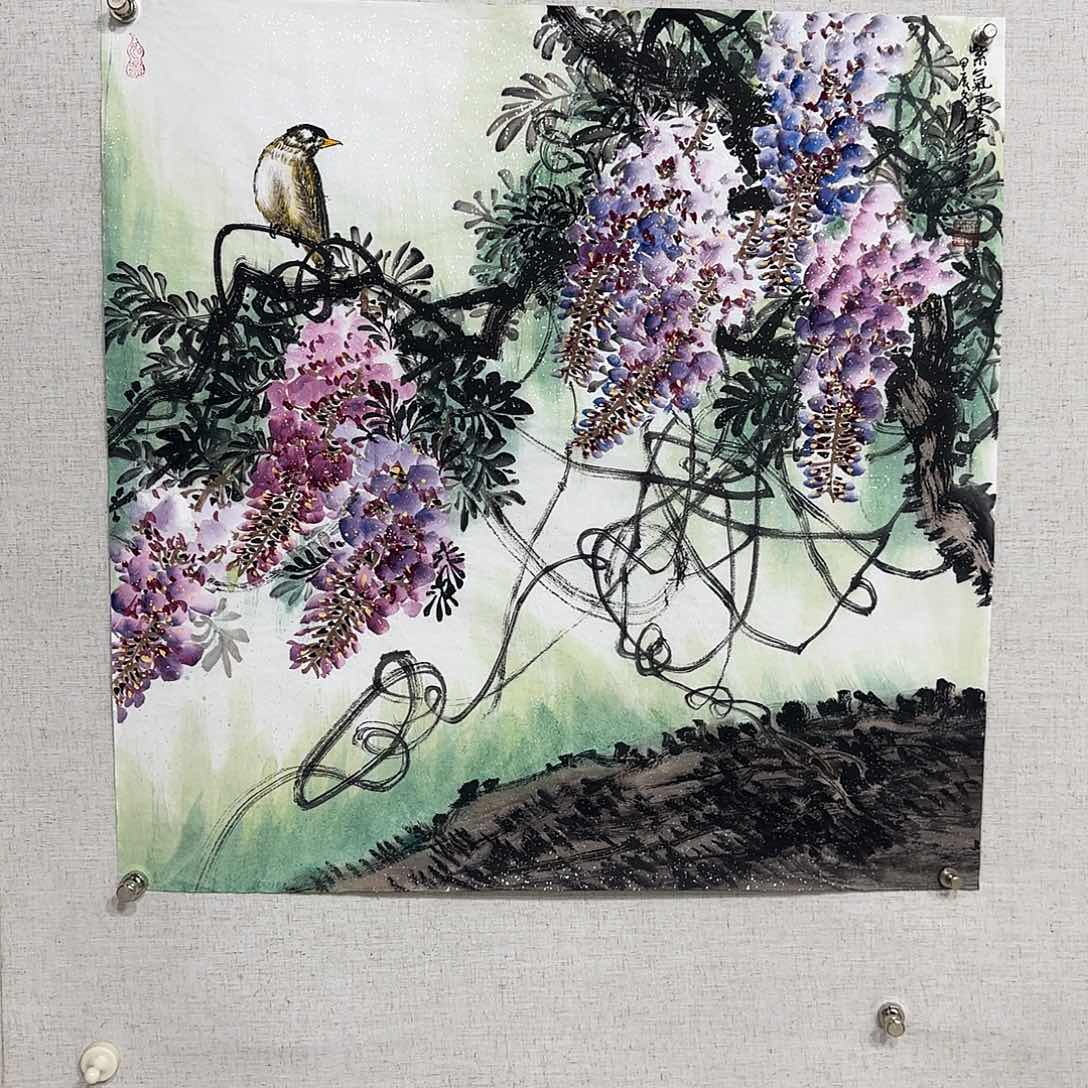 国画薄明君精品国画