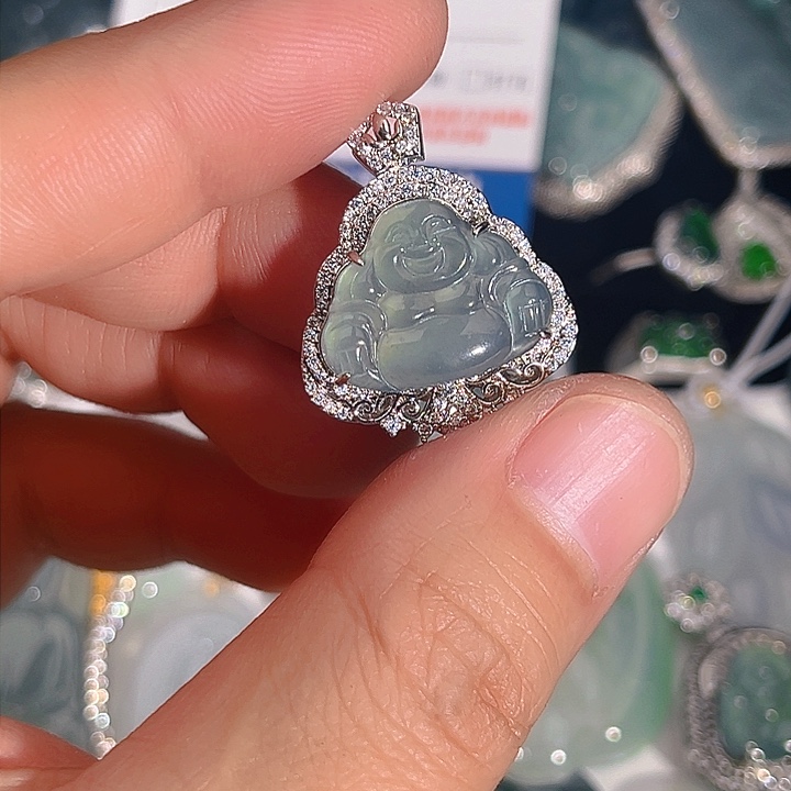 翡翠颈饰未镶嵌5666677,