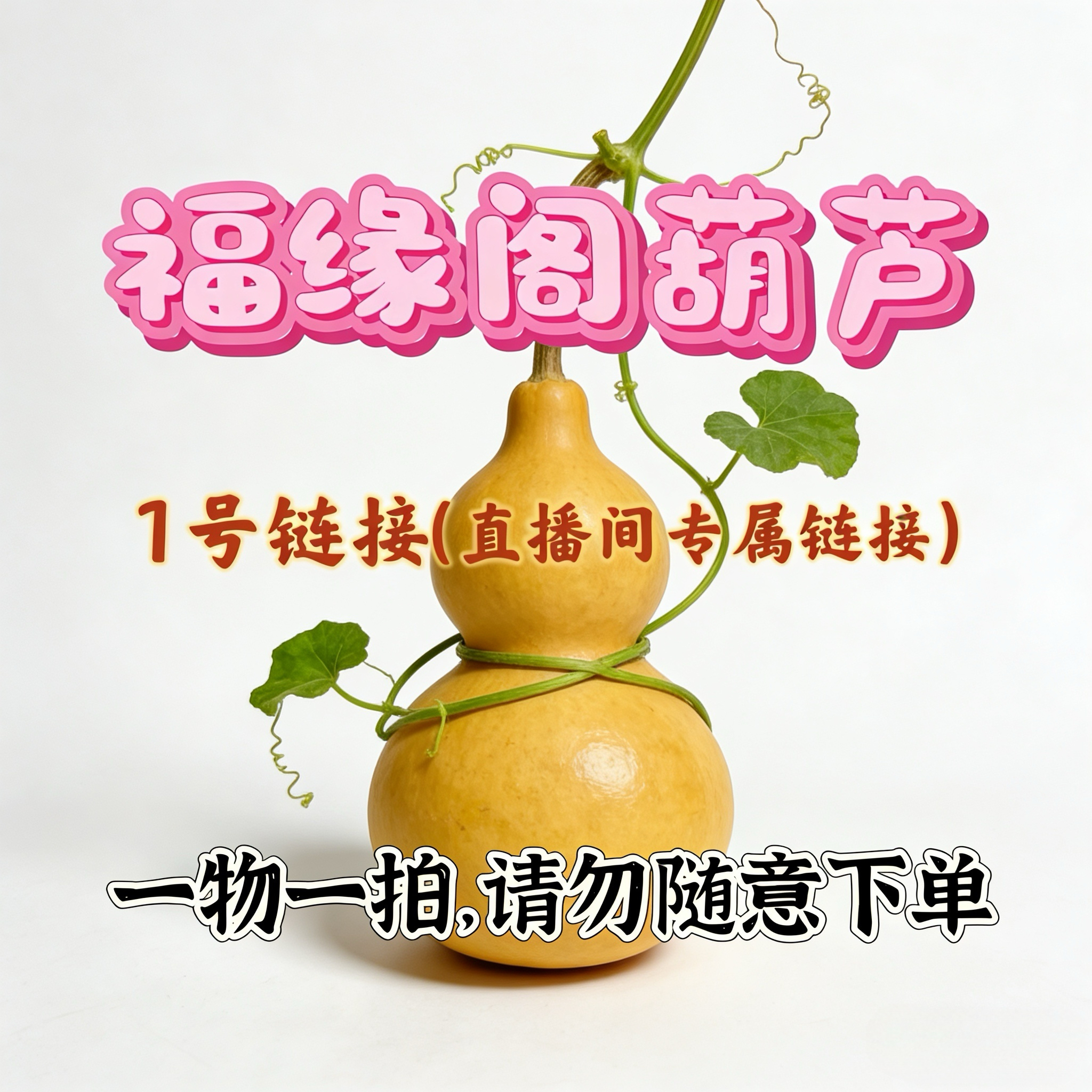葫芦【以直播间实物为准】直播间专属1号链接