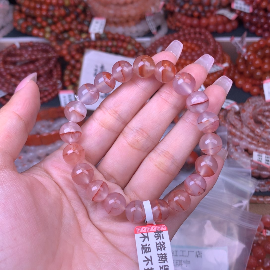 未镶嵌手链南红玛瑙卡10