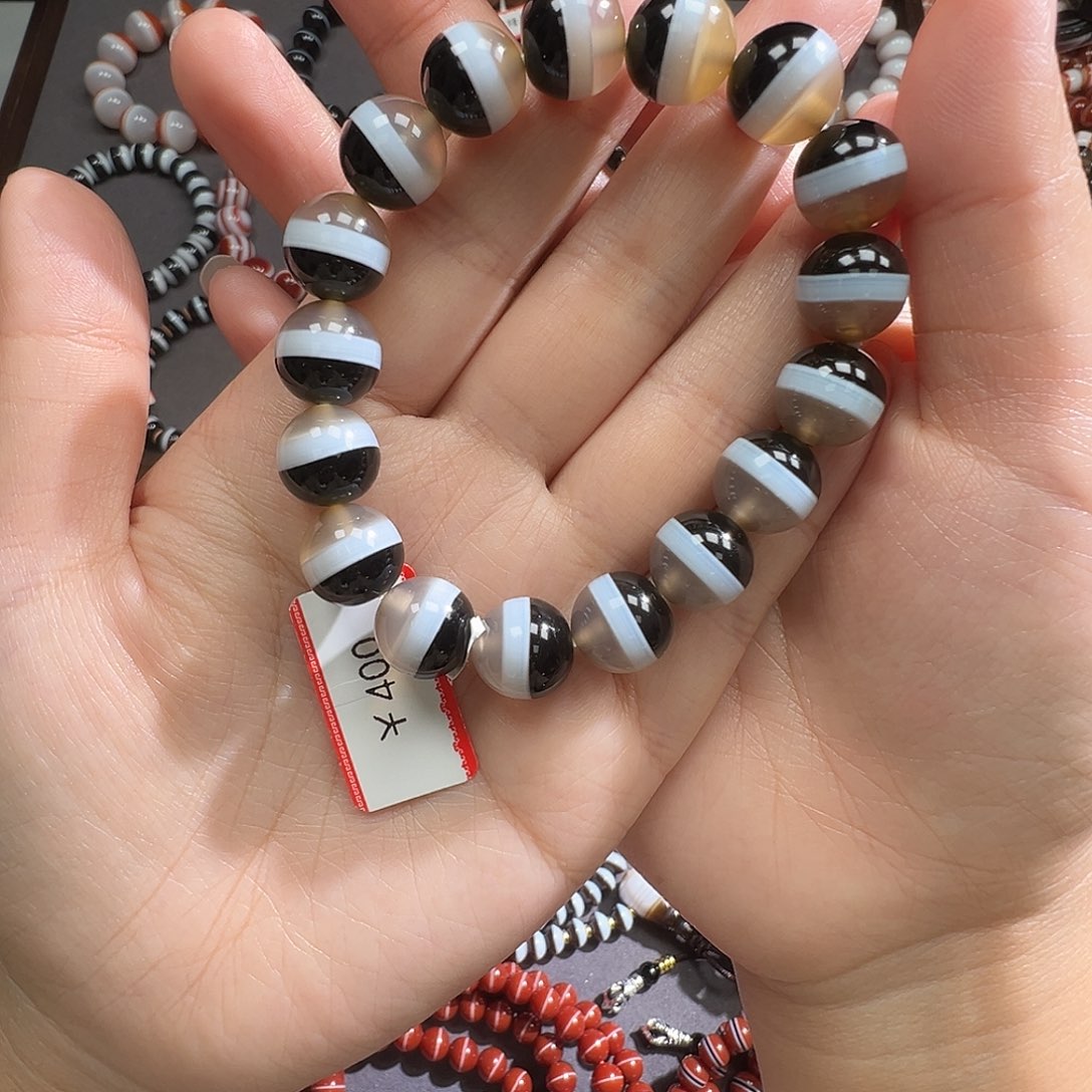 玛瑙/玉髓未镶嵌手链