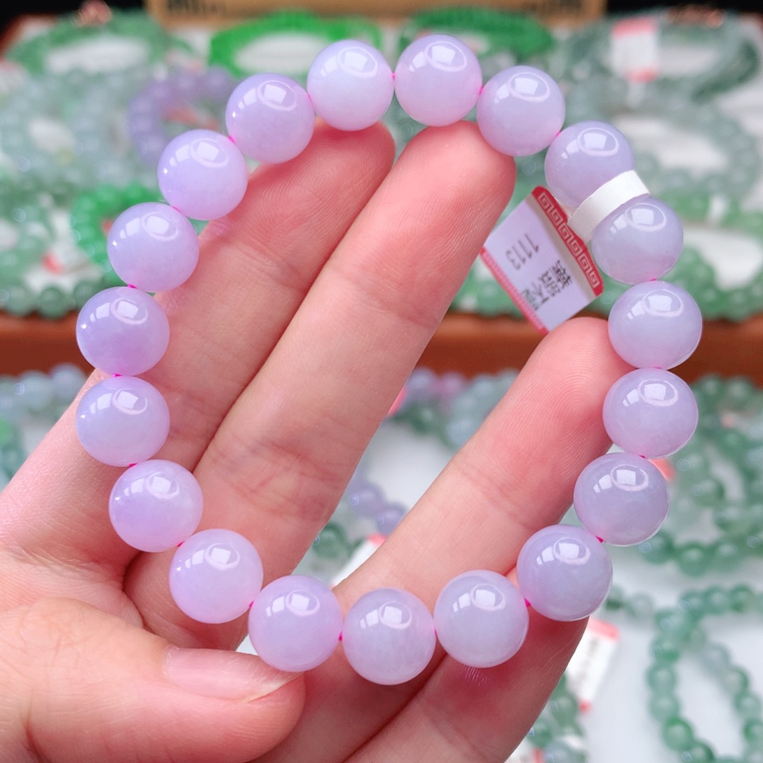 翡翠手链未镶嵌翡翠10mm