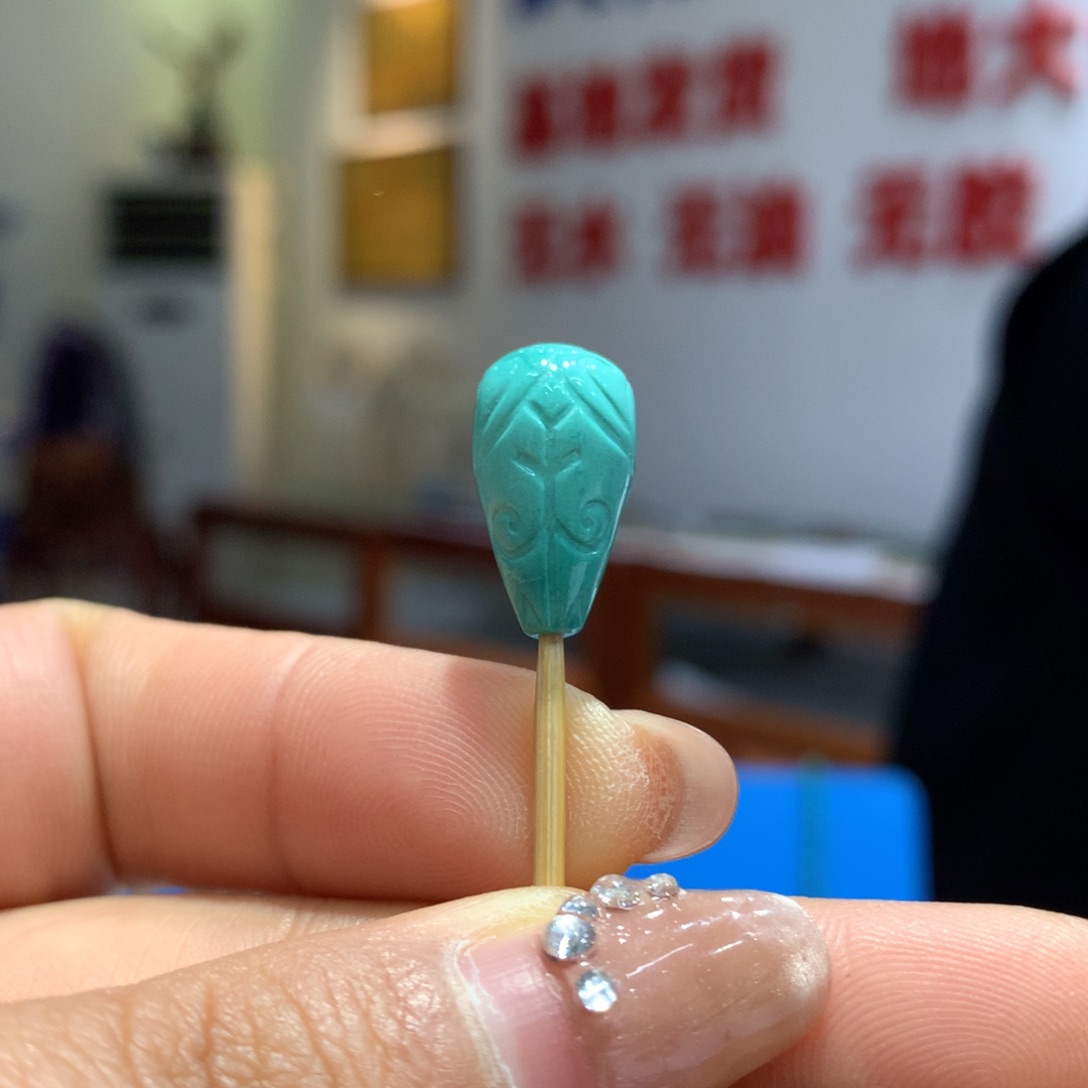 绿松石未镶嵌配饰