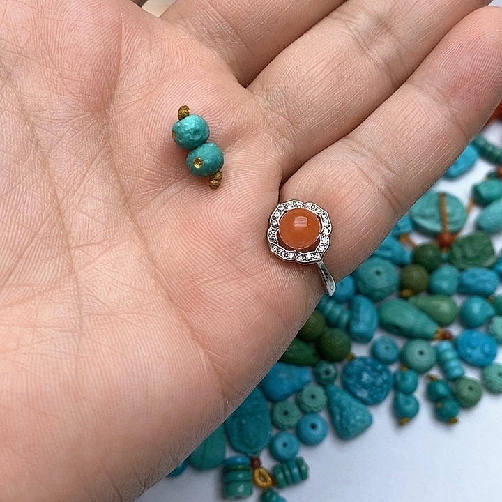 南红玛瑙合金珠宝奇石