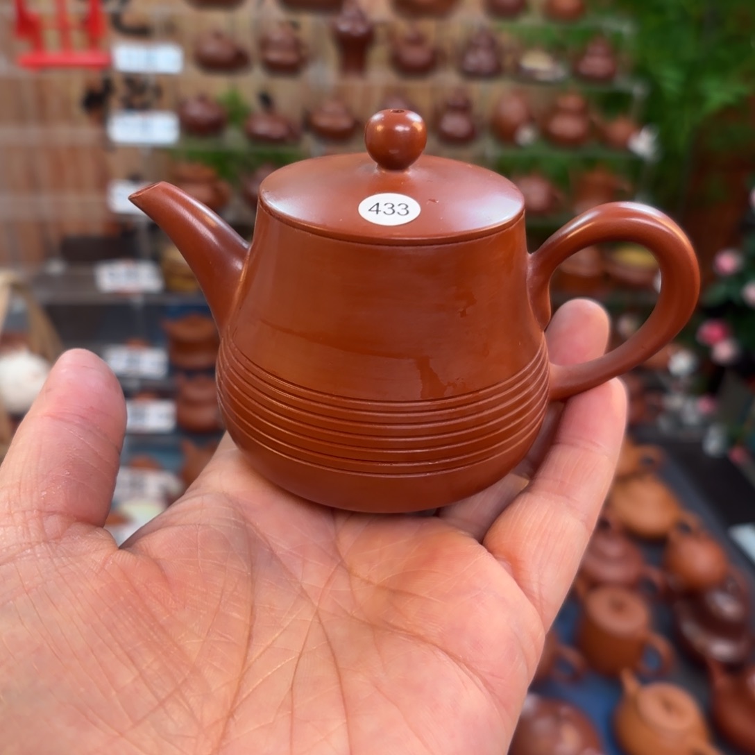 朱泥茶壶朱泥茶壶微瑕130C