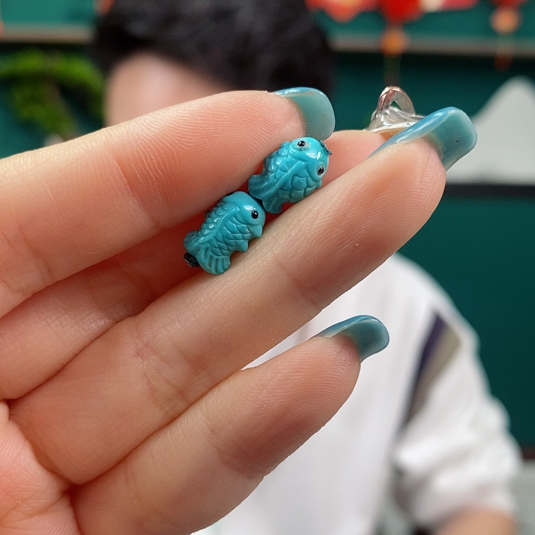 绿松石珠宝奇石未镶嵌