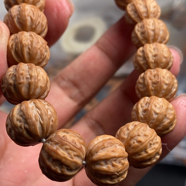 猴头核桃吊坠今天