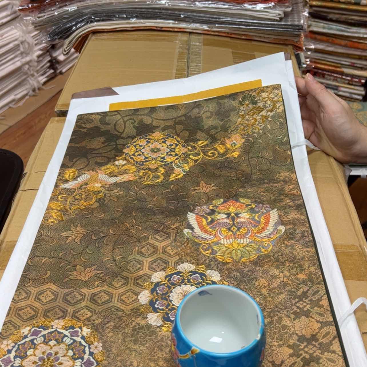 【闪购商品】用****4陶瓷马克杯带盖勺