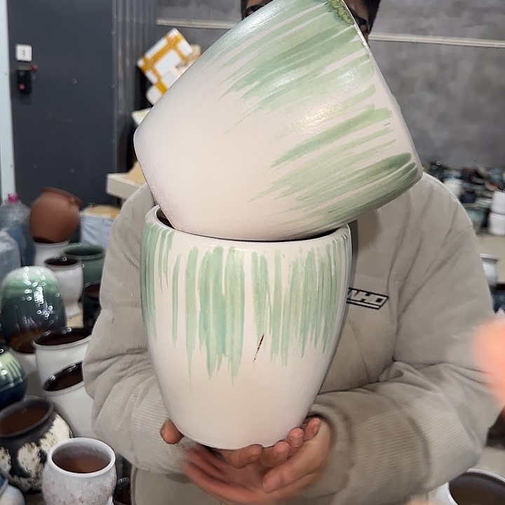 高度21口18啦啦花盆