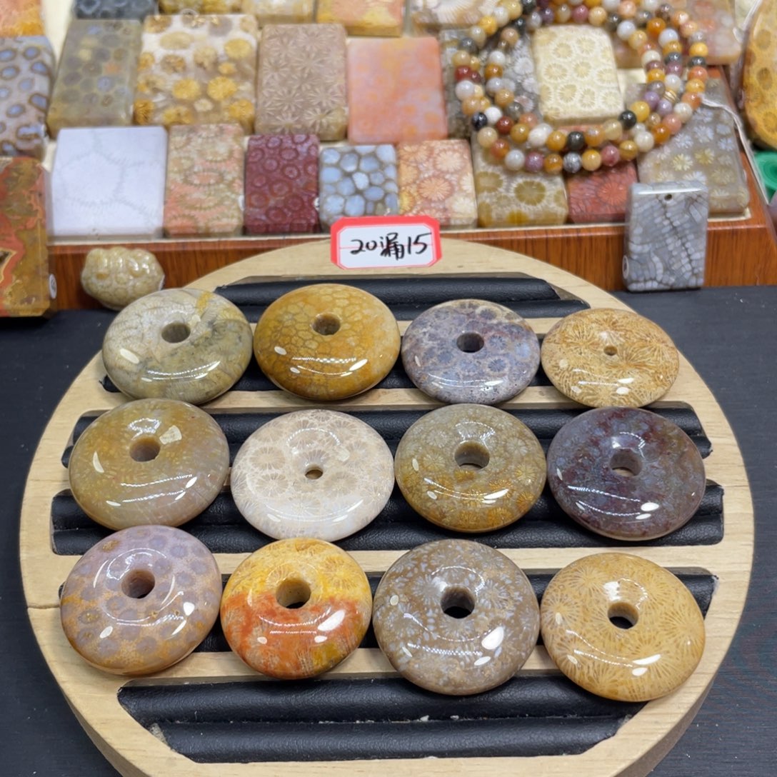 硅化玉未镶嵌颈饰15米1个