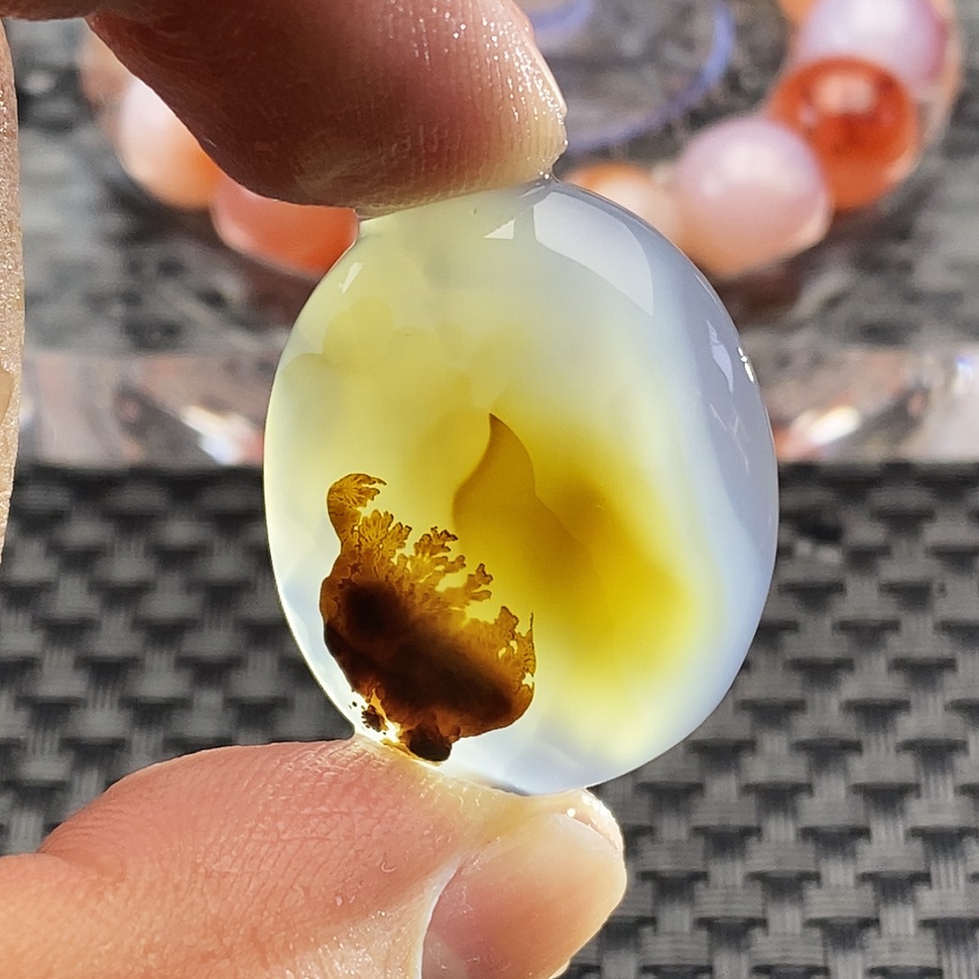 玛瑙/玉髓未镶嵌吊坠(不含链)911