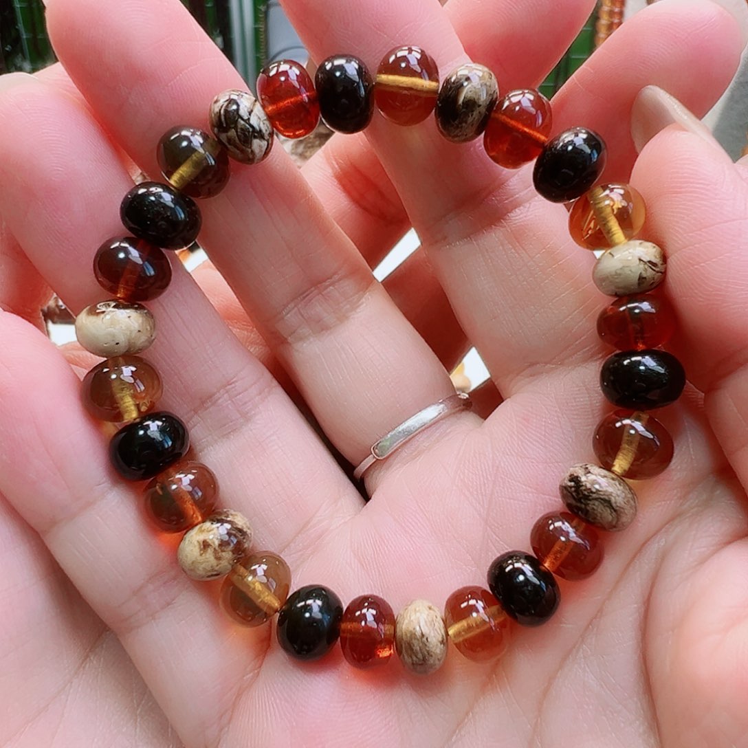 裸石琥珀未镶嵌抚顺琥珀8多宝