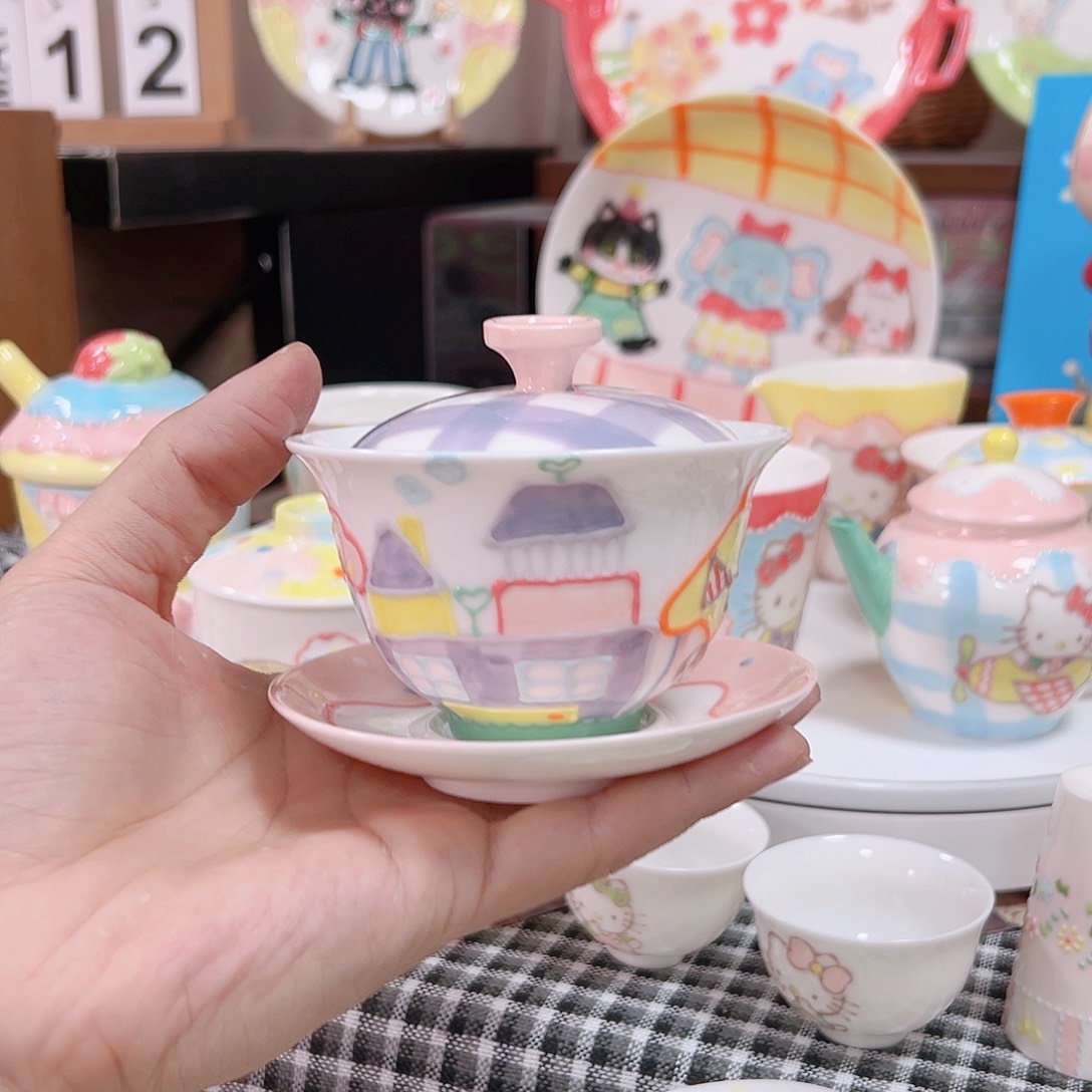 可爱陶瓷高温手作