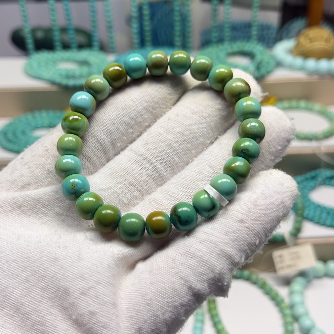 绿松石未镶嵌手链