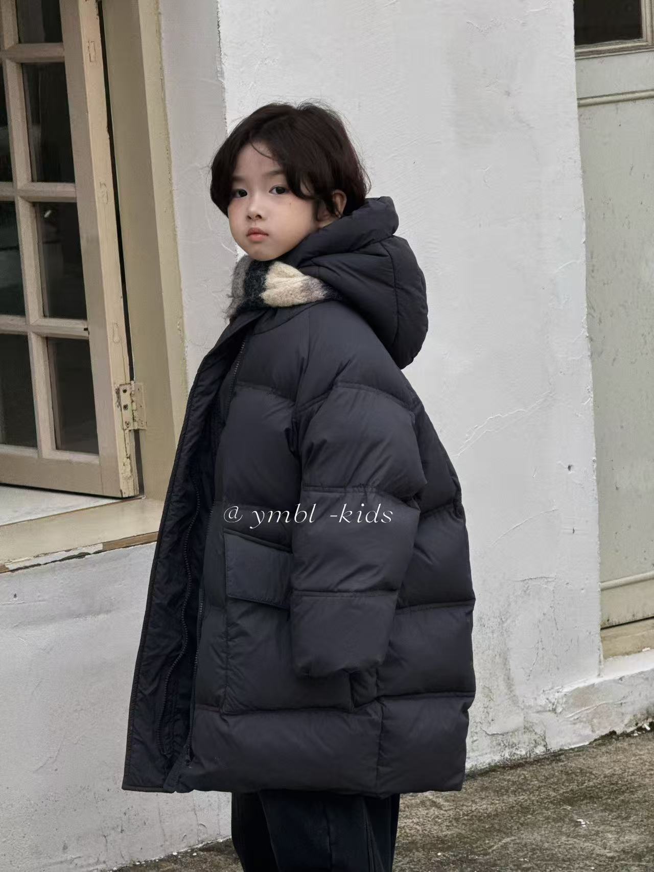 新款日韩系男女童高品质羽绒服