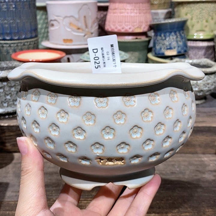 七里烧陶瓷02-16-025口径12