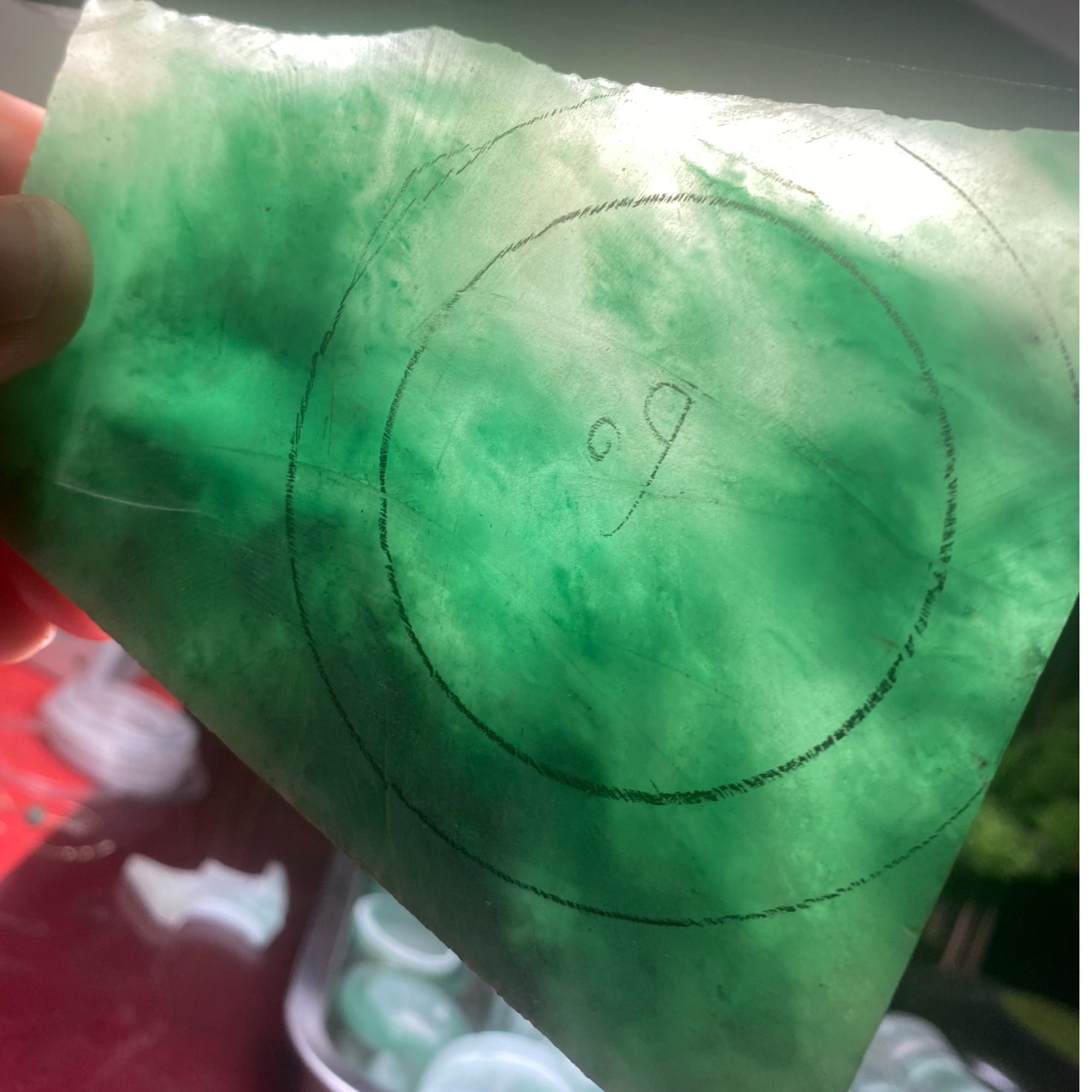 天然非洲翠手镯私人定制