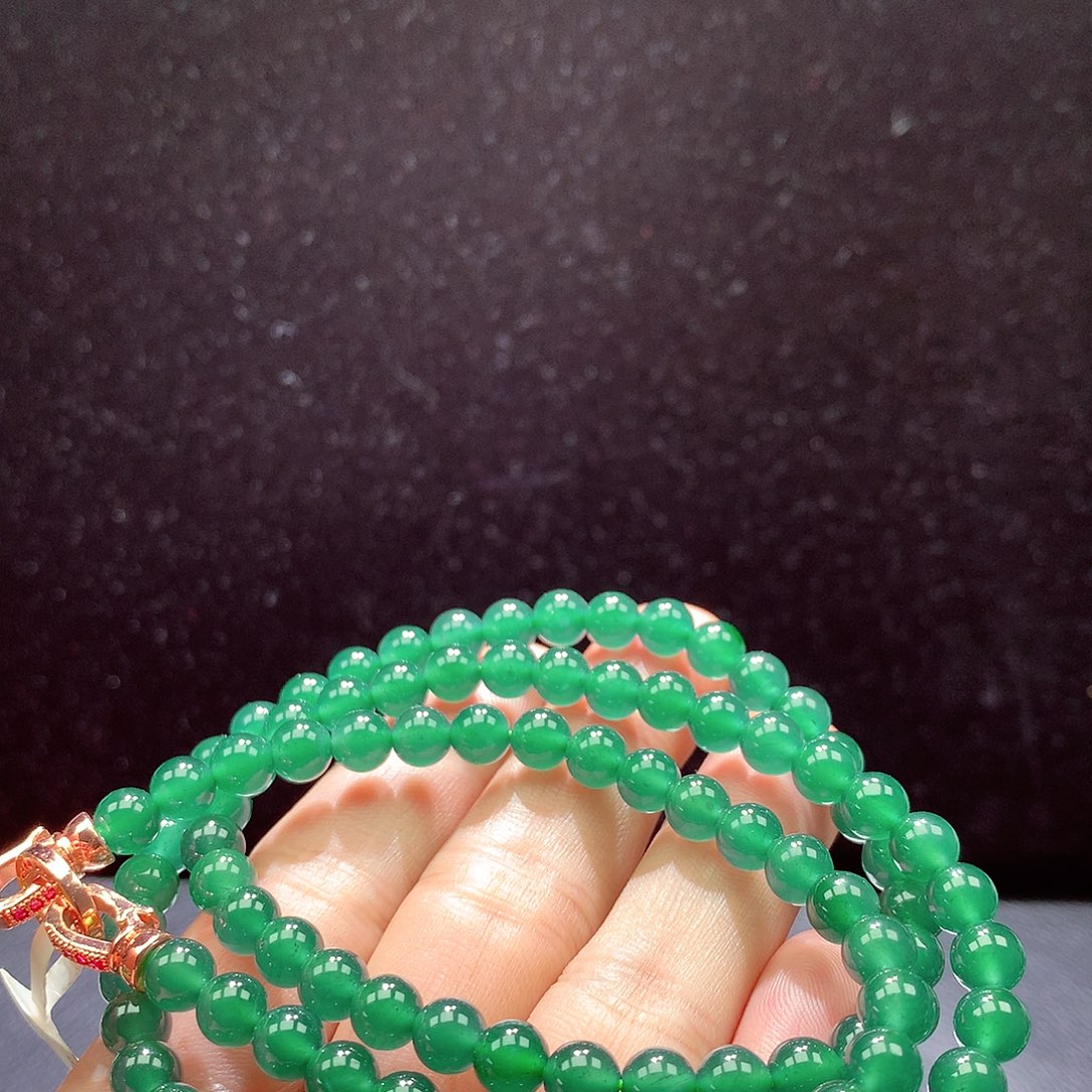 翡翠手链未镶嵌项链