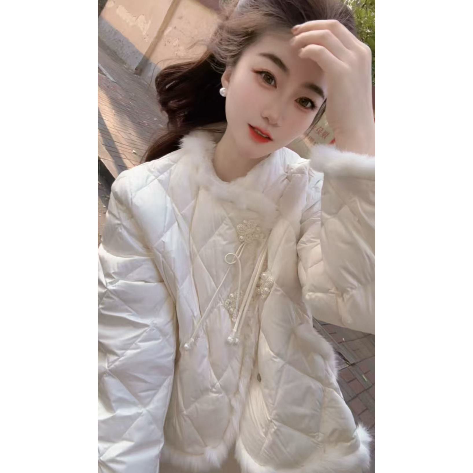 『国风盘扣F』简约设计百搭时尚高品质羽绒服26