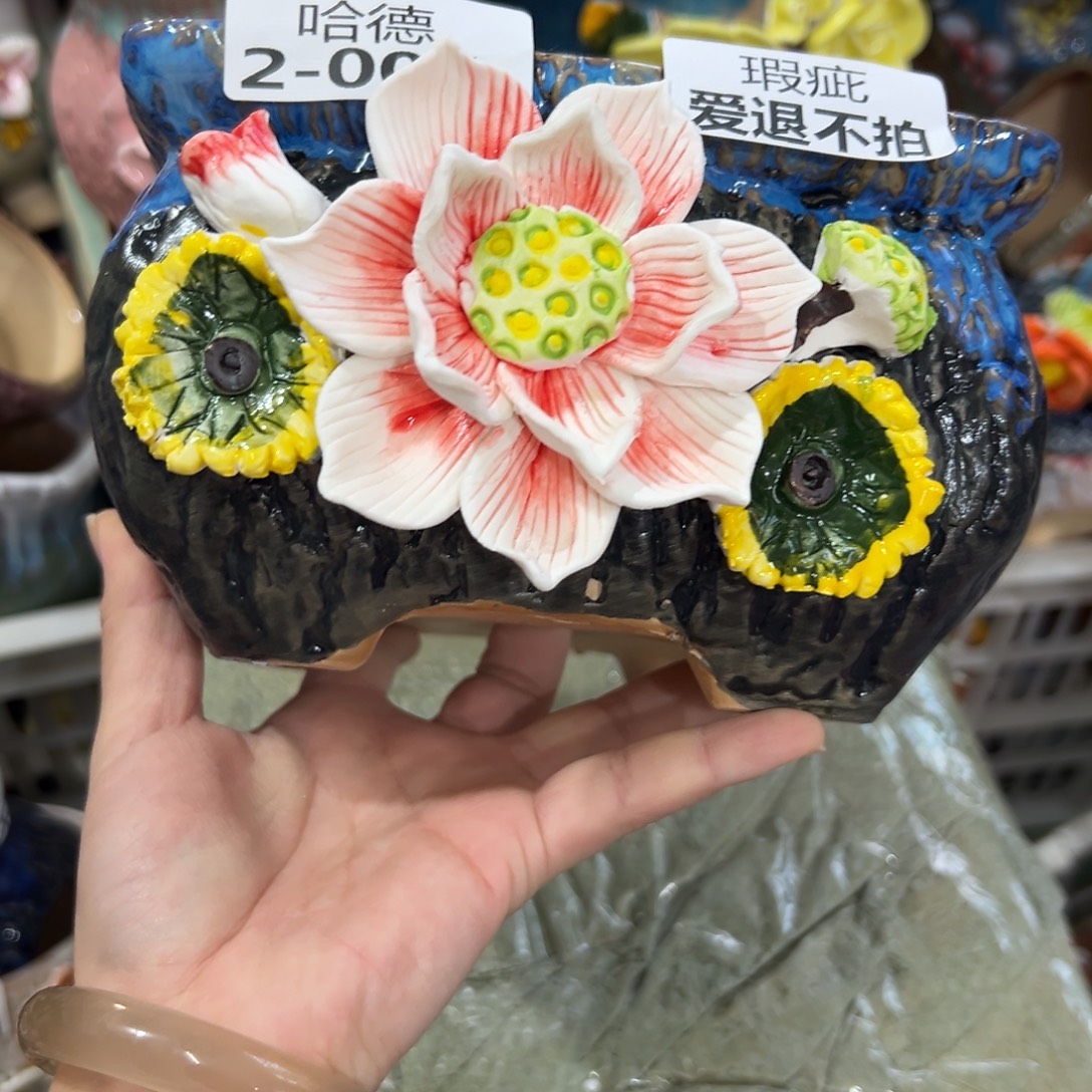 瑕疵516 花盆满20元发货退款拉黑