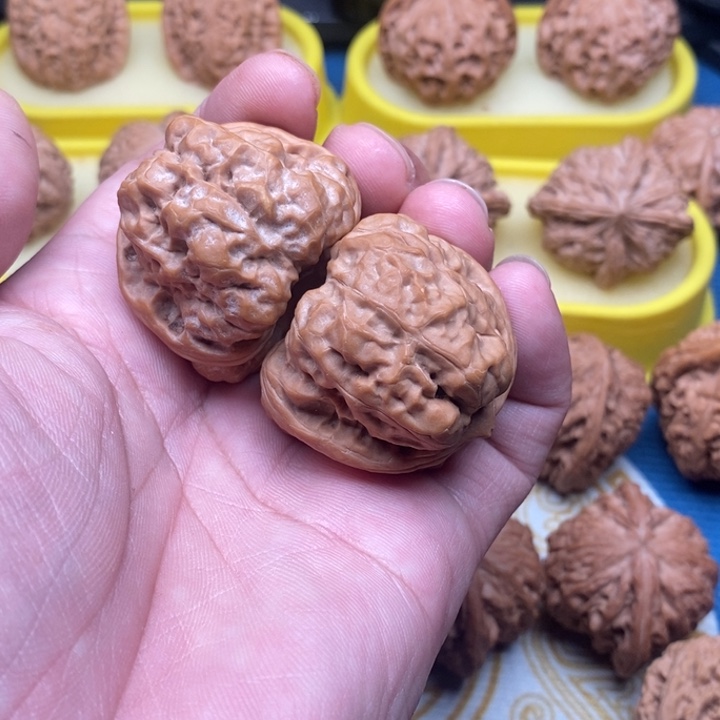 核桃手串/手链家***兴蛤蟆头狮子头38尺差尺