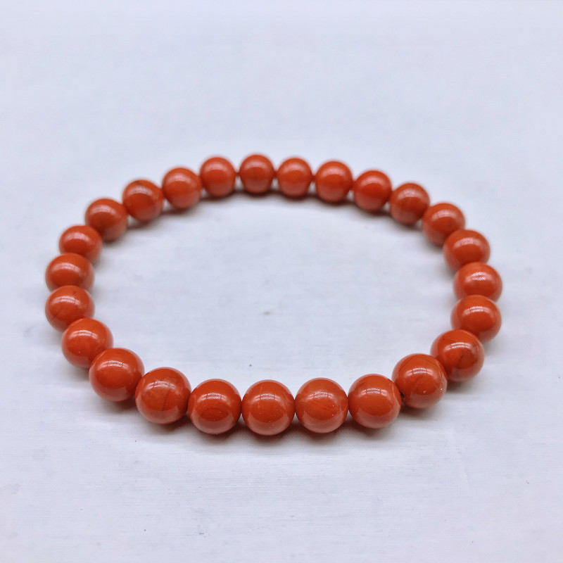 【一达】南红四川瓦西简约百搭手串7mm