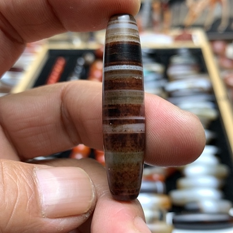 玛瑙/玉髓颈饰合金