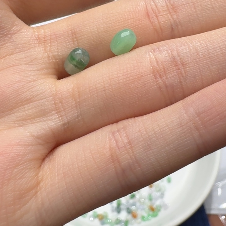 未镶嵌挂件翡翠毛*尐