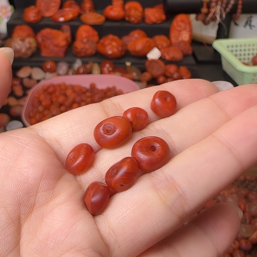 雨***林吊坠(不含链)未镶嵌南红玛瑙