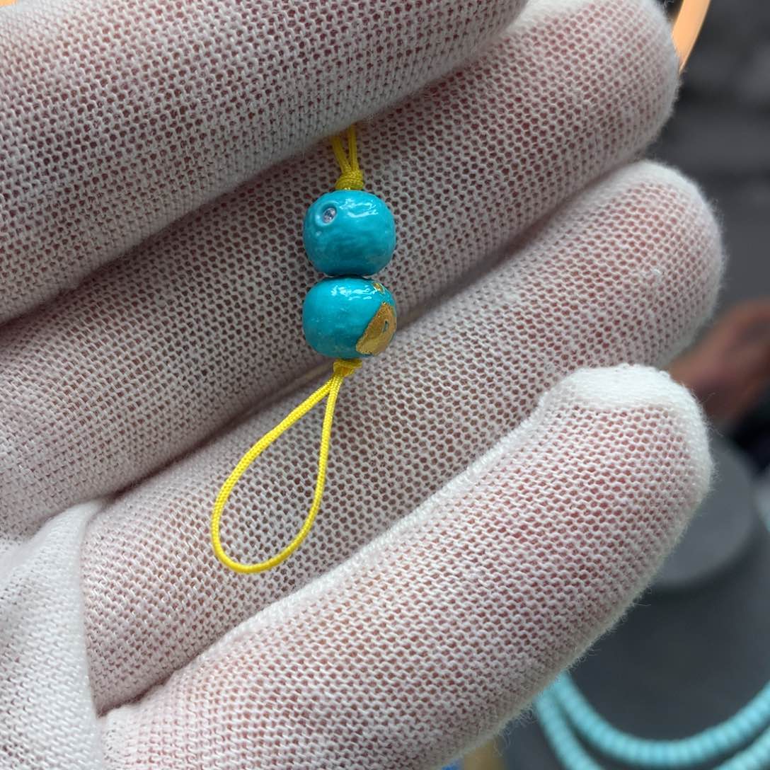 绿松石挂件未镶嵌