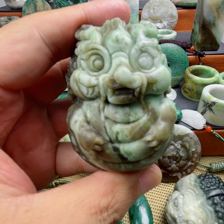 未镶嵌独山玉珠宝半成品