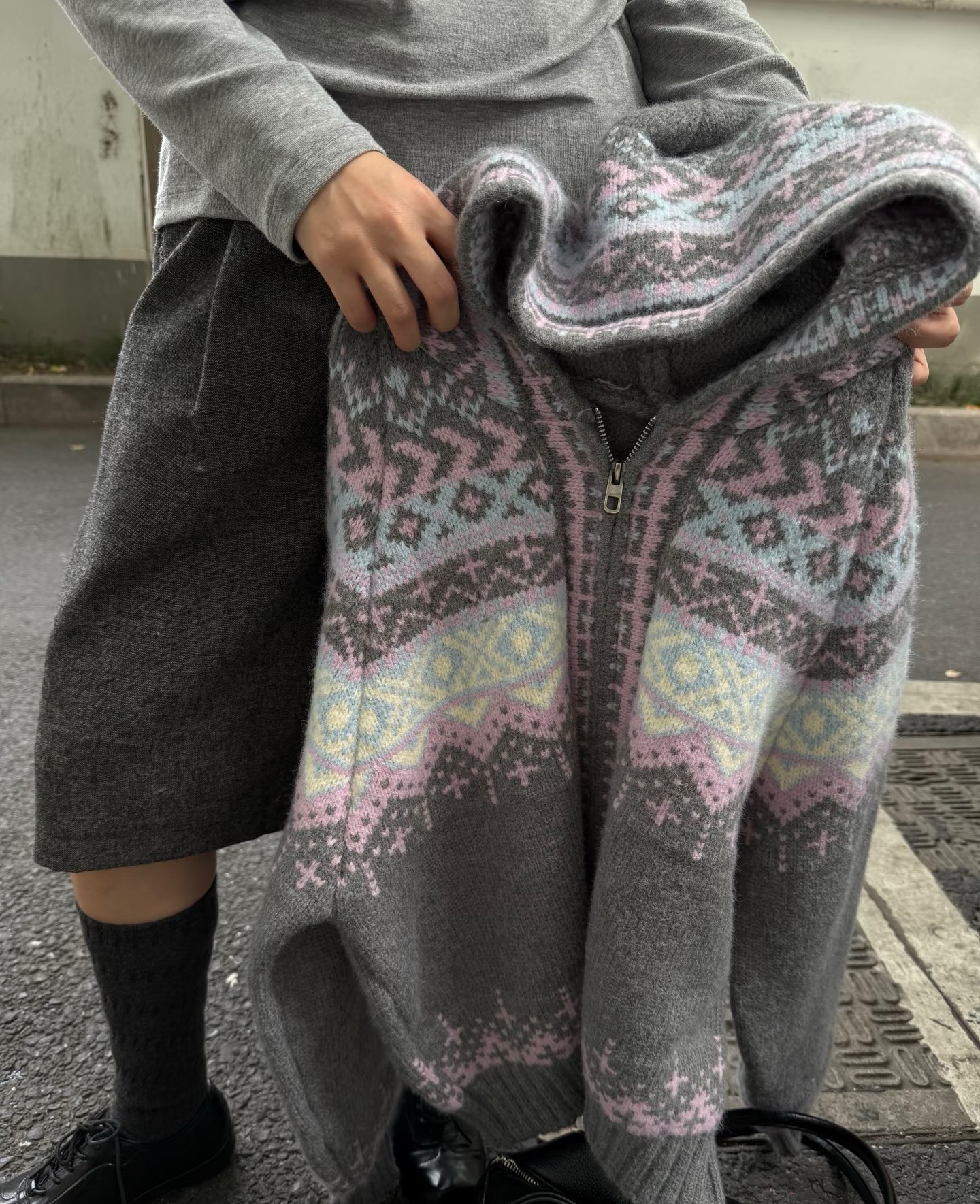 杉菜家复古简约毛衣秋冬（直播间扣号链接 与图片无关）