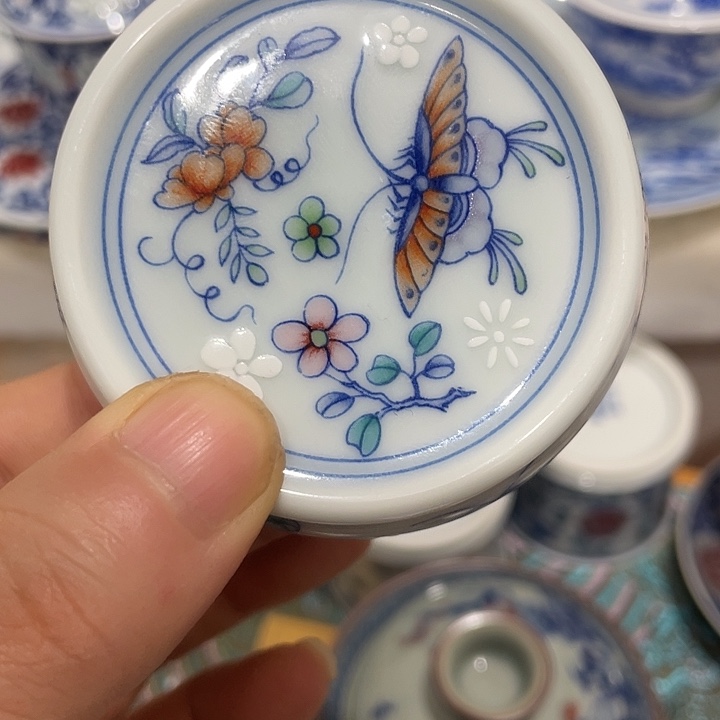 陶摆件景德镇陶瓷主人杯223