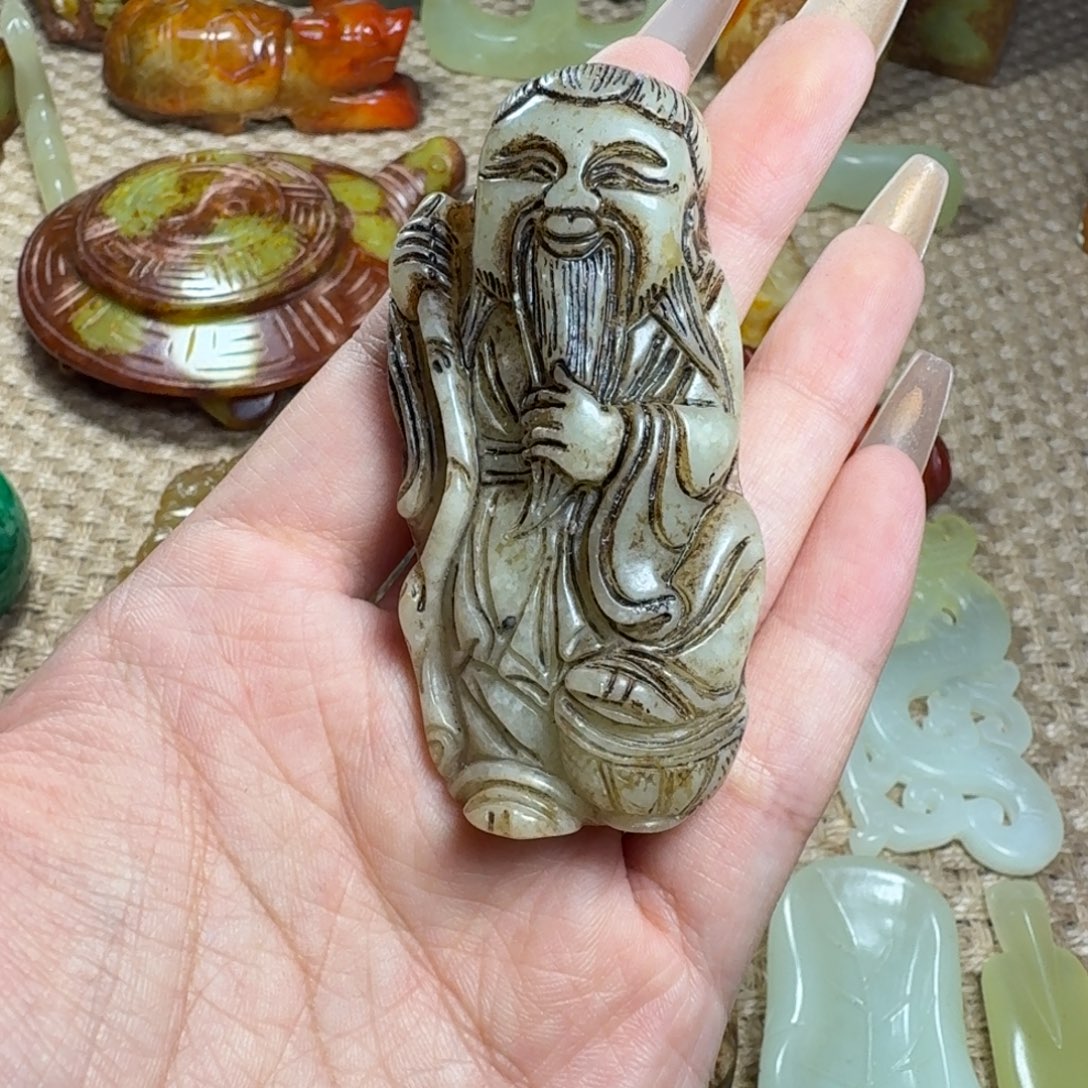 吊坠白玉菩提挂件