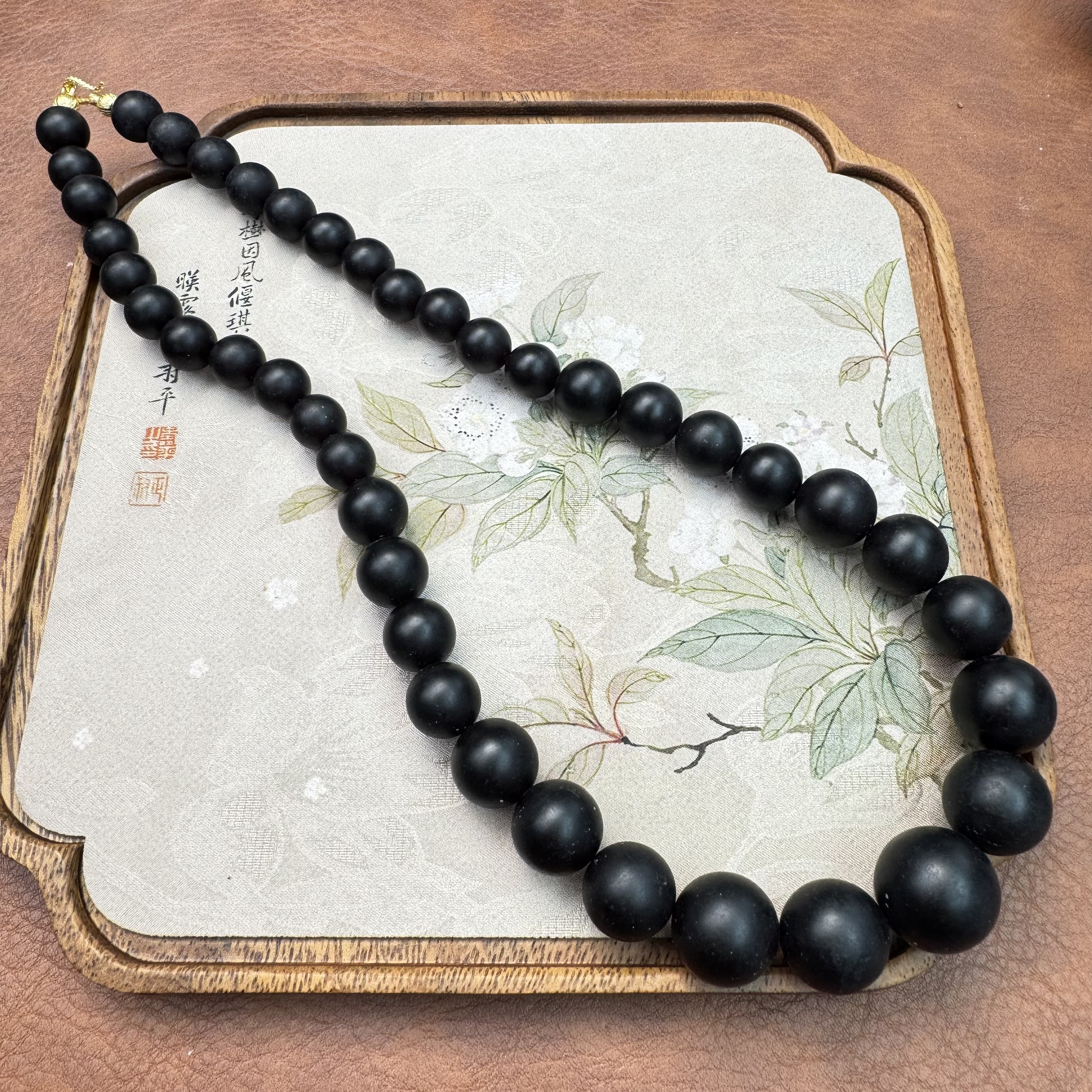 非金属珐琅项链 一泊 精致塔链 H8