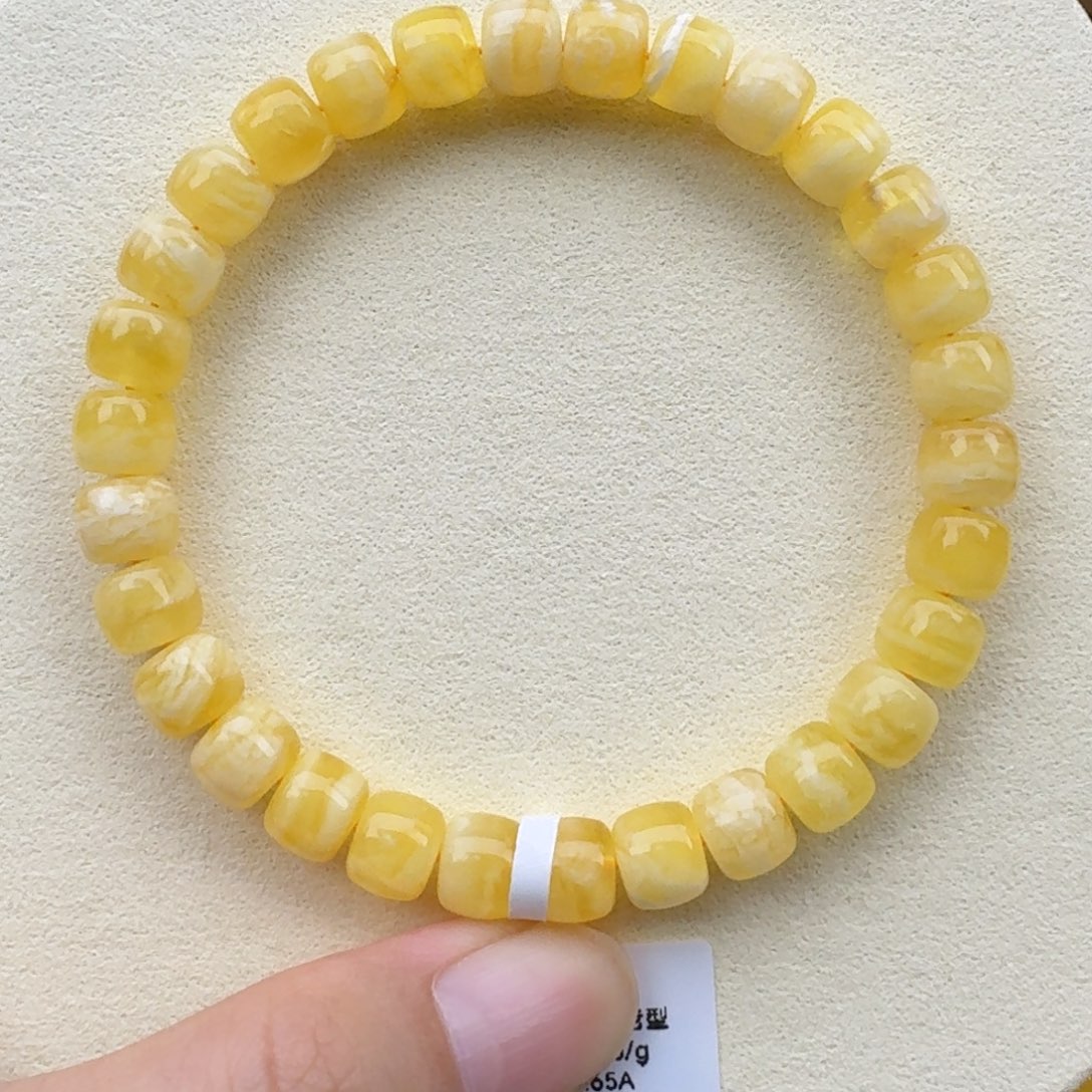 琥珀手链未镶嵌蜜蜡手串8m m