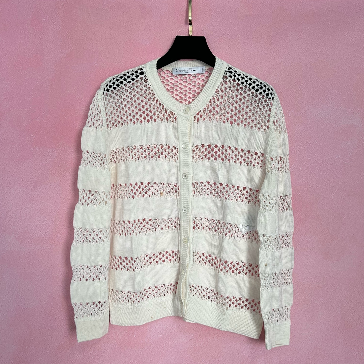 99新 DIOR/迪奥 Dior迪奥纯色针织衫尺码42