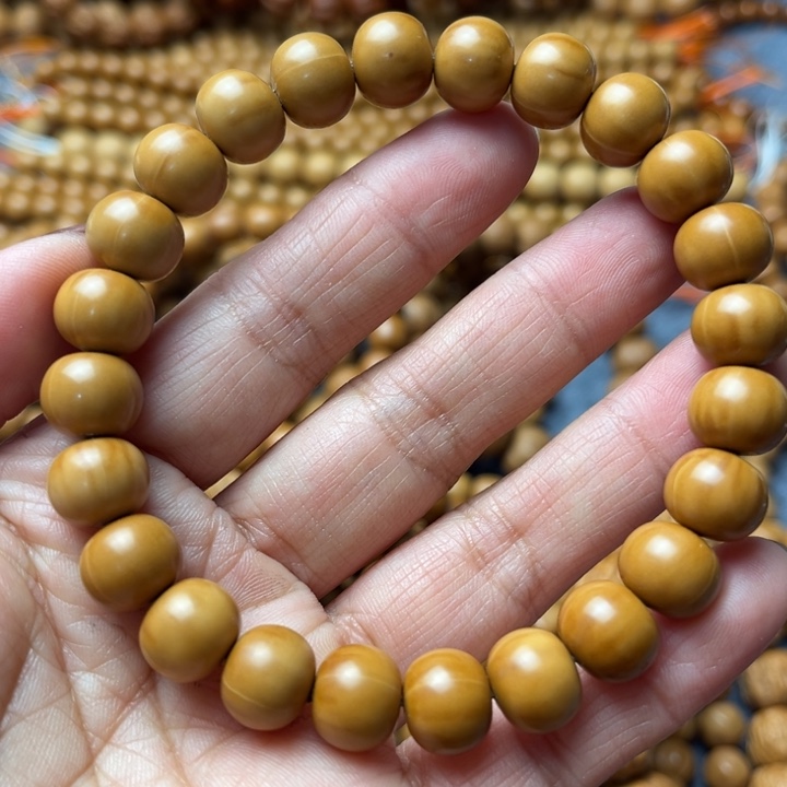 猴头核桃手串微瑕油点黑点