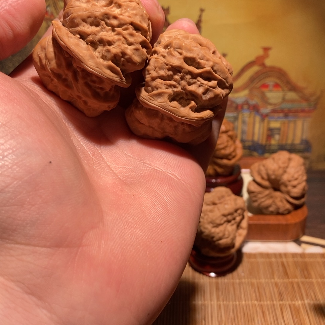 村***的吊坠文玩核桃蛤蟆头D04