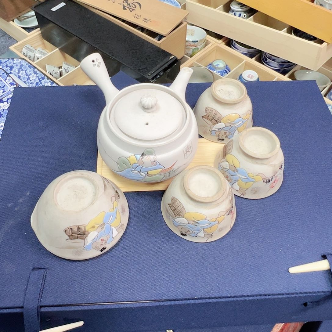 柴窑茶具白万古一壶三杯一公道