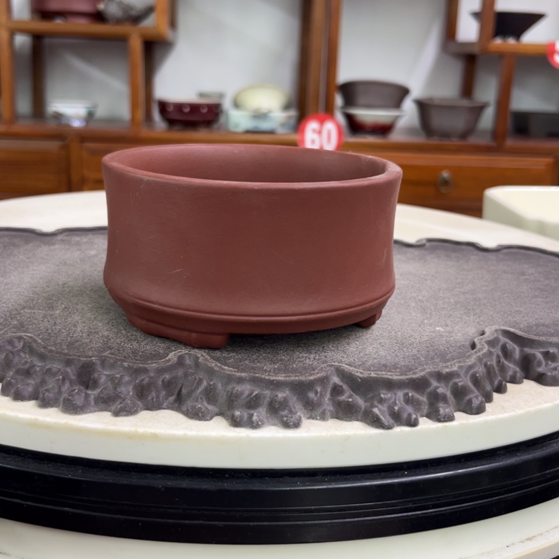 紫砂花盆瑕疵6-11。。。
